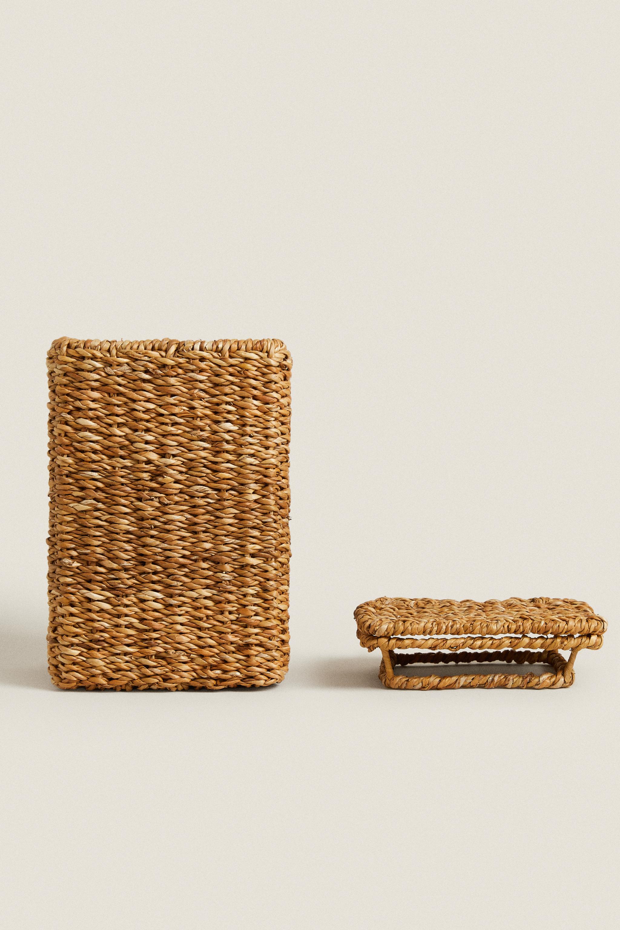 POUBELLE À PAPIER CARRÉE SALLE DE BAIN